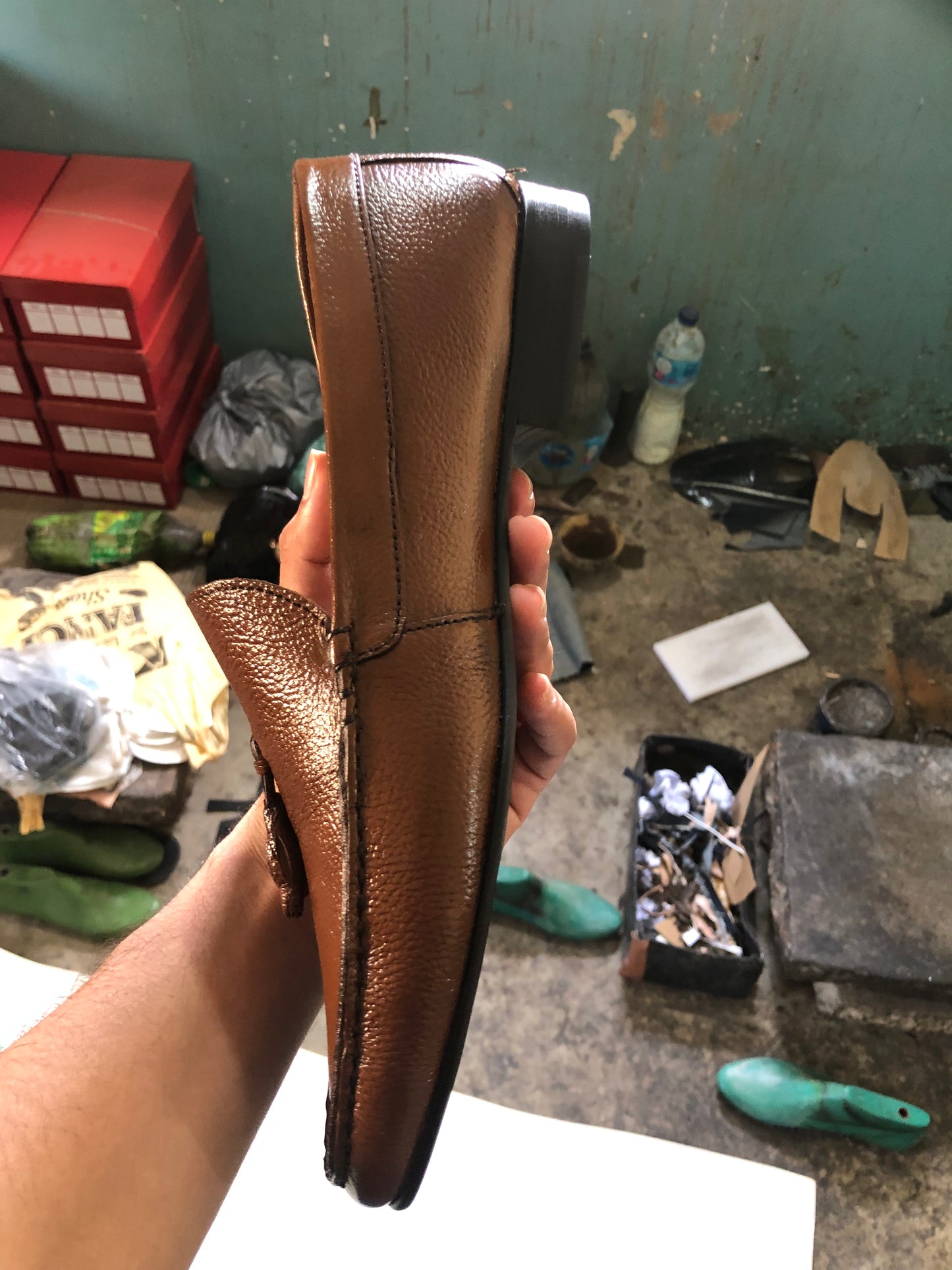 Brown Tassel Loafer