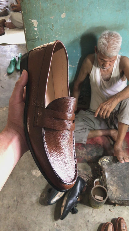 Brown Penny Loafer
